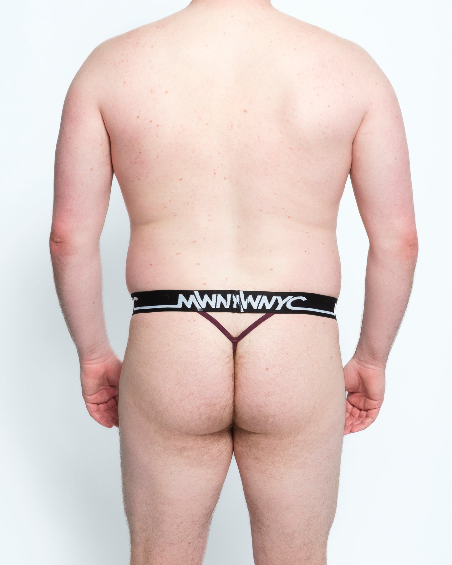 Eggplant Y-Back Thong