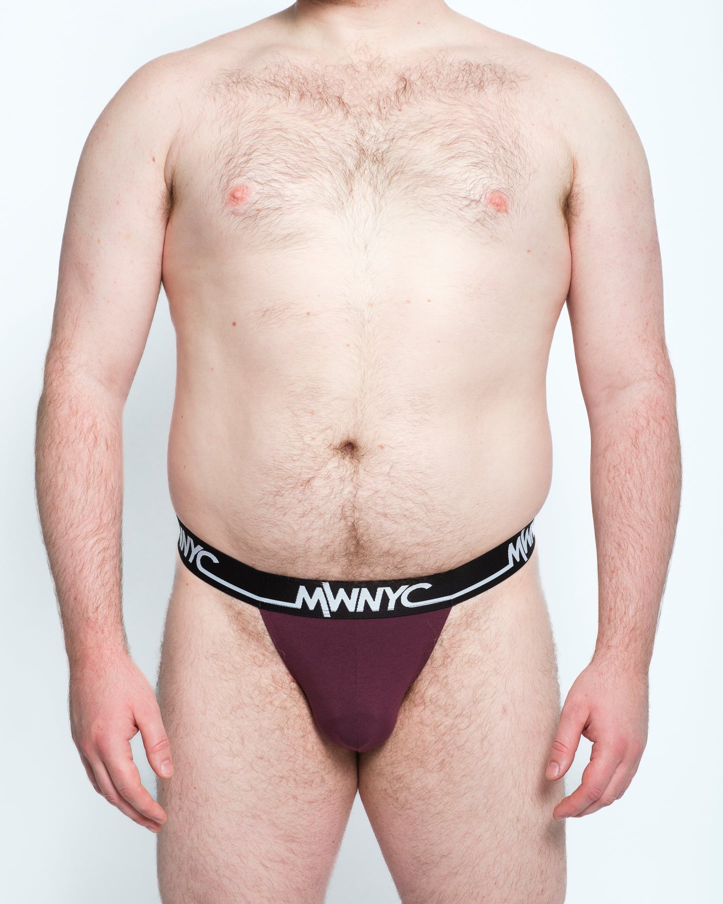 Eggplant Y-Back Thong